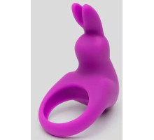 Фиолетовое эрекционное виброкольцо Happy Rabbit Cock Ring Kit (фиолетовый)