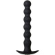 Черный анальный вибростимулятор-елочка Bottoms Up - 19,7 см. (черный)