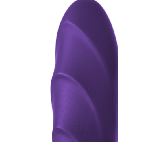 Фиолетовый вибратор Mystim Sassy Simon - 27 см. (фиолетовый)