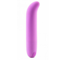 Фиолетовый вибромассажер Pink Vibe для стимуляции точки G и клитора - 12,2 см. (фиолетовый)