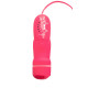 Розовая вибровтулка с выносным пультом управления вибрацией 	POPO Pleasure - 11,9 см. (розовый)