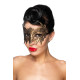 Золотистая карнавальная маска  Андромеда (золотистый)