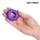 Фиолетовое фигурное эрекционное кольцо (фиолетовый)