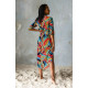 Платье-туника Dominica с ярким принтом (разноцветный|S)
