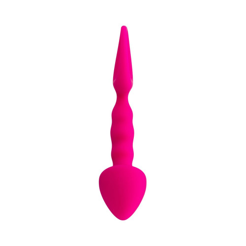Розовая анальная втулка Bong - 12,5 см. (розовый)