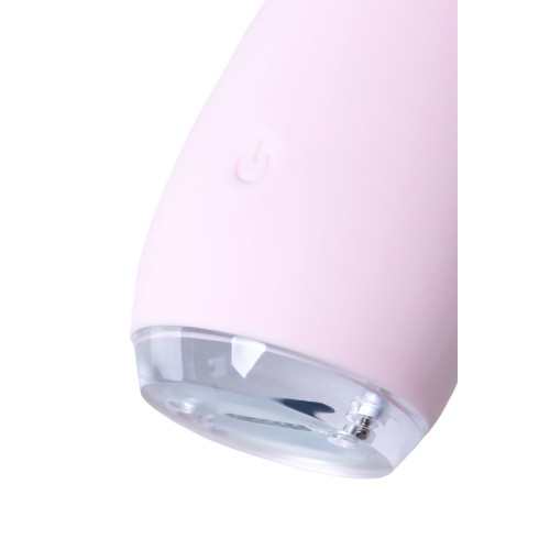 Нежно-розовый вибратор PPP SHIO-PRO - 21 см. (нежно-розовый)