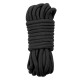 Черная верёвка для любовных игр - 10 м. (черный)