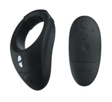 Черное эрекционное кольцо для ношения We-Vibe Bond (черный)