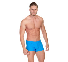 Мужские пляжные боксеры со средней линией талии (синий|XXXL)