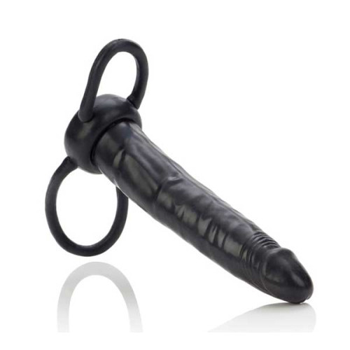 Насадка на пенис Accommodator Dual Penetrators для анальной стимуляции (черный)