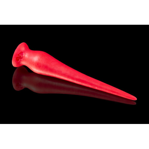 Красный фаллоимитатор  Слинк small  - 35 см. (красный)