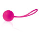 Ярко-розовый вагинальный шарик Joyballs Trend Single (розовый)