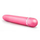 Розовый тонкий классический вибратор Slimline Vibe - 17,8 см. (розовый)