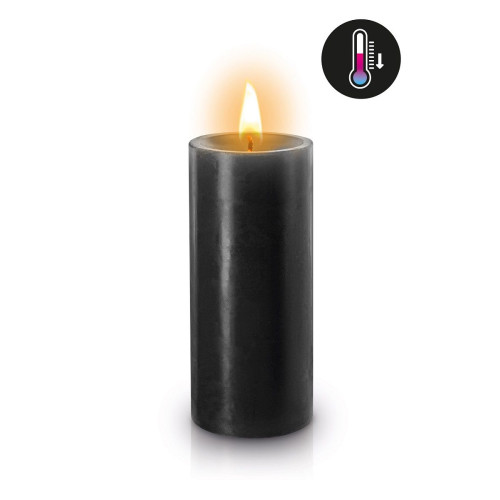 Черная низкотемпературная свеча для ваксплея (черный)