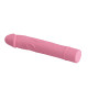 Нежно-розовый вибратор Vic с выделенными венками - 15,5 см. (нежно-розовый)