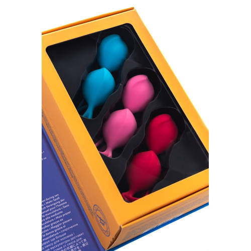 Набор из 3 двойных вагинальных шариков Satisfyer V Balls (разноцветный)