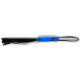 Черный флогер с синей ручкой - 28 см. (черный с синим)