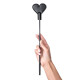 Черный стек со шлепком в форме сердца Anonymo - 35 см. (черный)