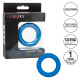Синее эрекционное кольцо Link Up Ultra-Soft Max (синий)