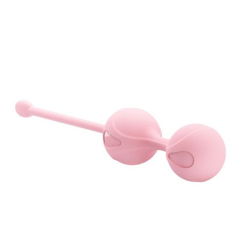 Нежно-розовые вагинальные шарики Kegel Tighten Up I (нежно-розовый)