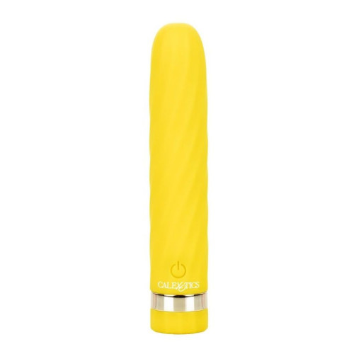 Желтая перезаряжаемая вибропуля Slay #SeduceMe - 12 см. (желтый)