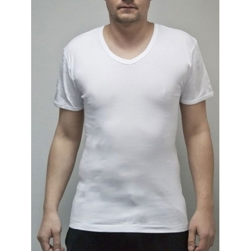 Мужская футболка с коротким рукавом Gentlemen (белый|L)