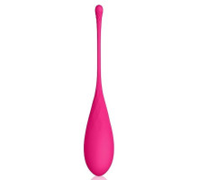 Розовый тяжелый вагинальный шарик со шнурком (розовый)