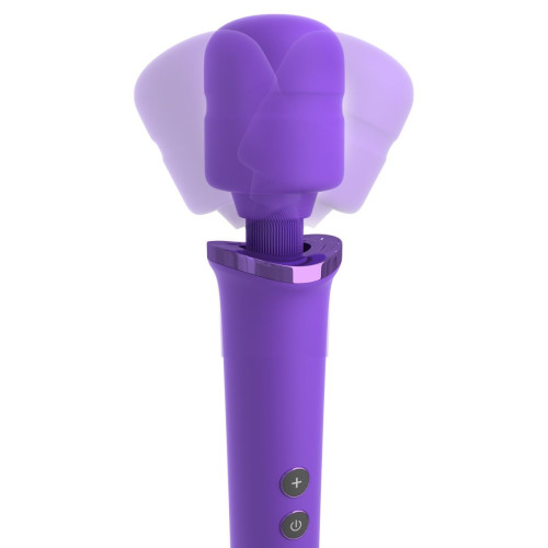 Фиолетовый вибромассажер Rechargeable Power Wand (фиолетовый)