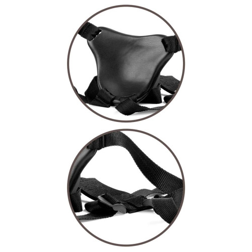 Трусы для фиксации насадок с присоской Comfy Body Dock Strap-On Harness (черный)
