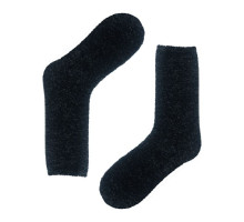 Плюшевые женские носки Soft (черный|23)