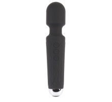 Черный жезловый вибратор Wacko Touch Massager - 20,3 см. (черный)
