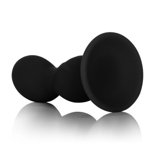 Черный анальный стимулятор Silicone Back End Play - 10,75 см. (черный)
