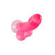 Розовый реалистичный фаллоимитатор Fush - 18 см. (розовый)