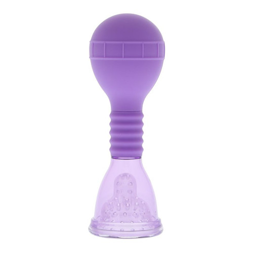 Фиолетовая помпа для клитора PREMIUM RANGE ADVANCED CLIT PUMP (фиолетовый)