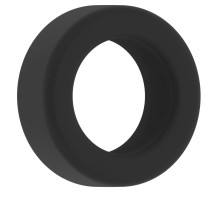Чёрное эрекционное кольцо Cockring No.39 (черный)