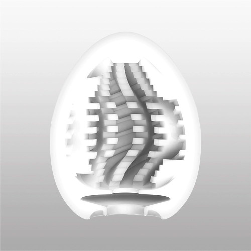 Мастурбатор-яйцо EGG Tornado (молочный)