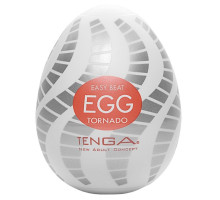 Мастурбатор-яйцо EGG Tornado (молочный)