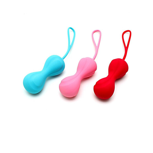 Набор из трёх двойных вагинальных шариков Satisfyer Power Balls (разноцветный)