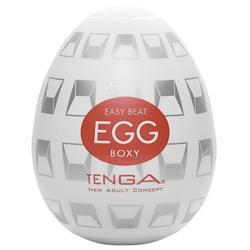 Мастурбатор-яйцо EGG Boxy (молочный)