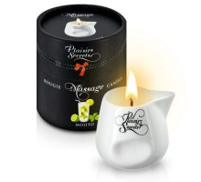 Массажная свеча с ароматом мохито Bougie de Massage Mojito - 80 мл. (белый)