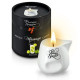 Массажная свеча с ароматом мохито Bougie de Massage Mojito - 80 мл. (белый)