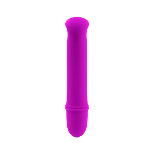 Фиолетовый вибратор Pretty Love Antony - 11,7 см. (фиолетовый)