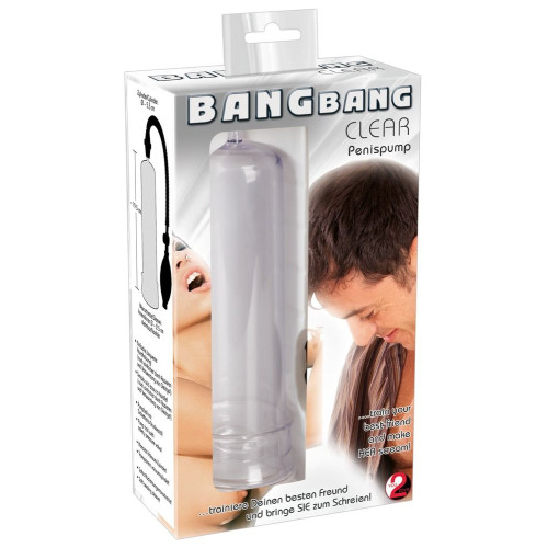Прозрачная вакуумная помпа Bang Bang (прозрачный)