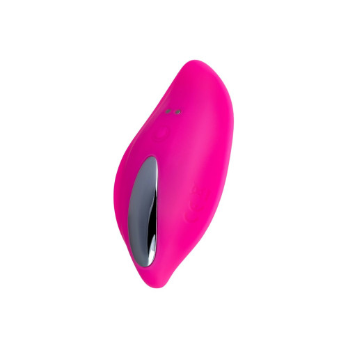 Розовый вибратор в трусики JOS Rumba с пультом ДУ (розовый)