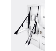 Черные секс-качели на дверь Anonymo №0505 (черный)