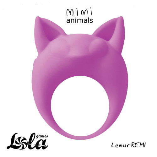 Фиолетовое эрекционное кольцо Lemur Remi (фиолетовый)