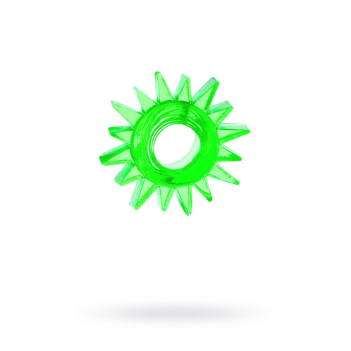 Зеленое эрекционное кольцо-солнце (зеленый)