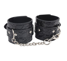 Черные наручники Be good Wrist Cuffs (черный)