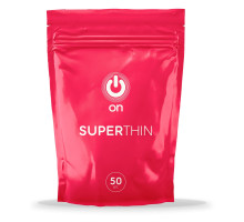 Ультратонкие презервативы ON Super Thin - 50 шт.