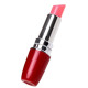 Красный мини-вибратор в форме губной помады Lipstick Vibe (красный)